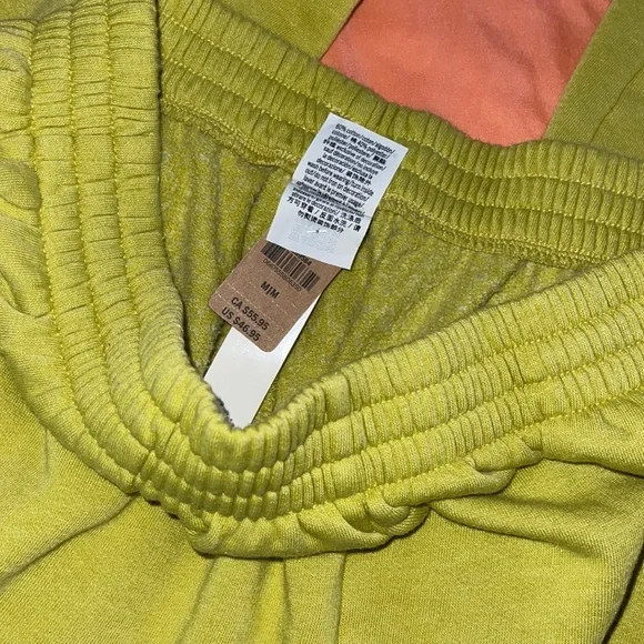 high waisted lime green olive 🫒 pink joggers🩵🪻 - Picture 3 of 3